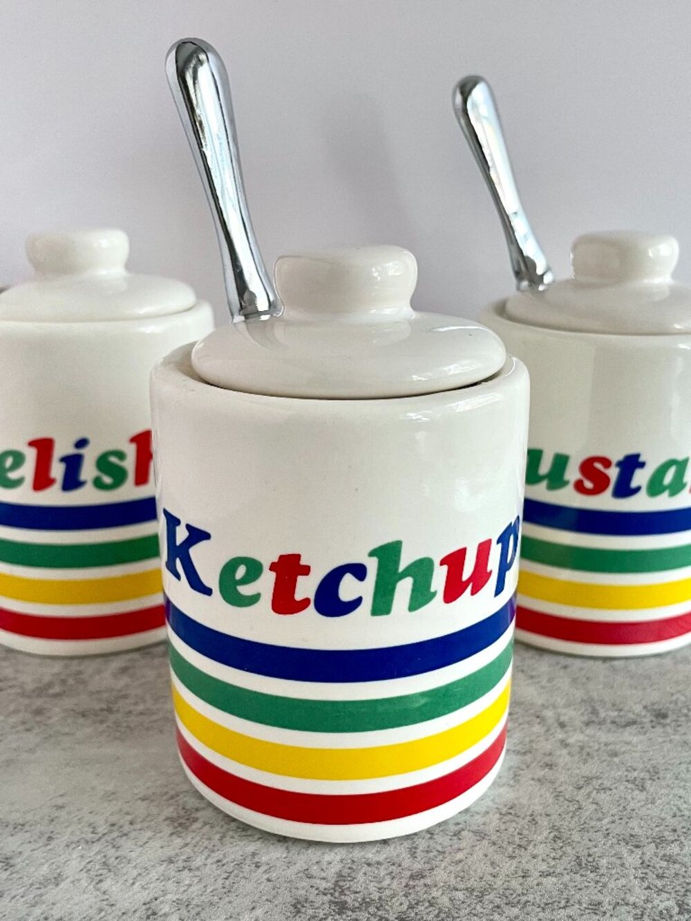 Condiment Jars | Set of 3